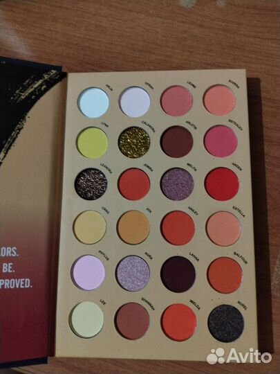 Палетки теней и наборы кистей