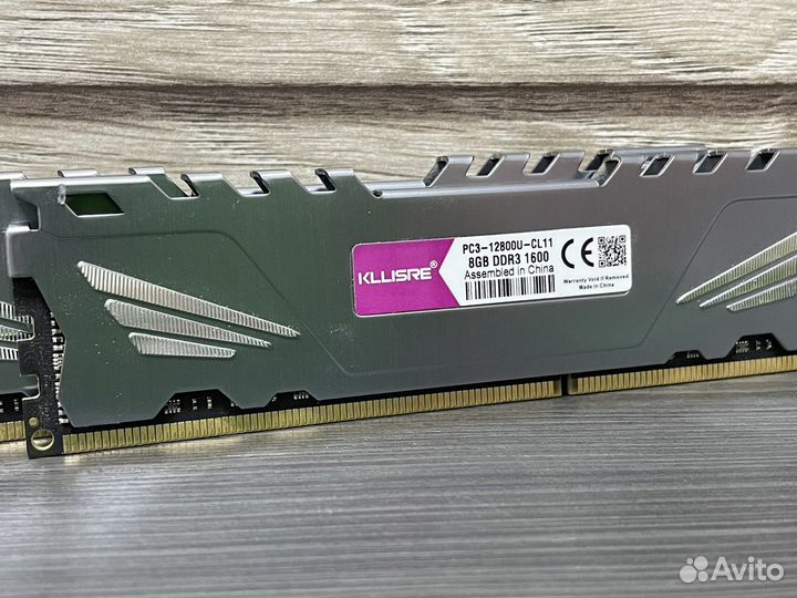 Комплект игровой DDR3 16GB (2x8GB/1600MHz)