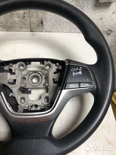 Руль на Hyundai Solaris 2