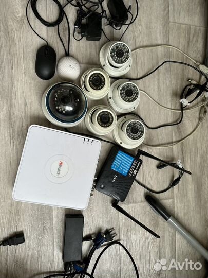 Комплект видеонаблюдения бу