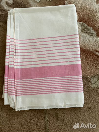 Новые льняные простыни СССР