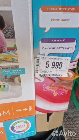 Развивающий коврик tiny love