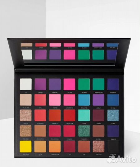 Палетка теней sample beauty 35 оттенков