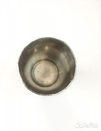 Старый оловянный кубок, чарка-перевертыш Олень