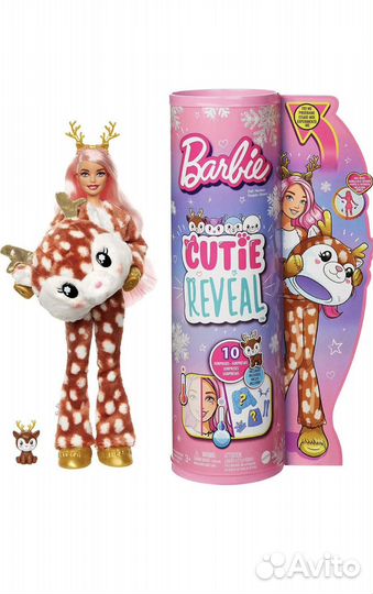Кукла Barbie Cutie Reveal Олененок