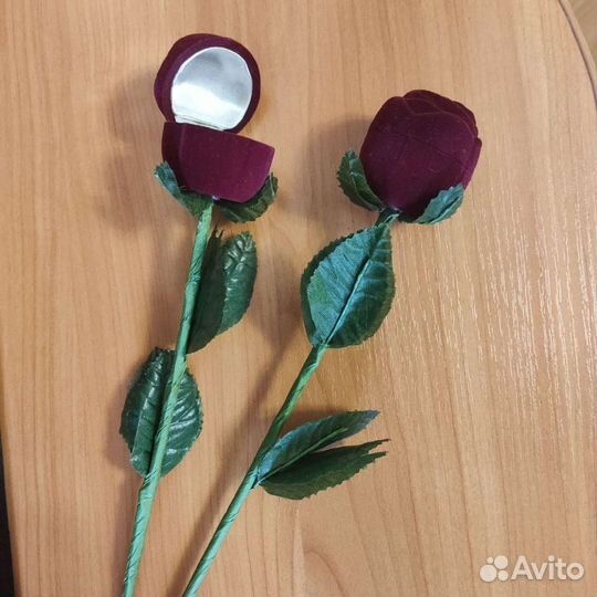Новые коробочки для украшений в форме розочки