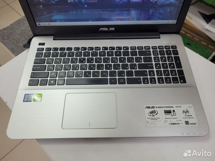 Игровой ноутбук asus i7-6500U 920M 2GB 8GB DDR4