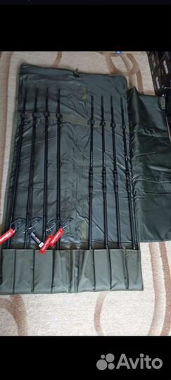 Карповый чехол kaida на 4 удилища