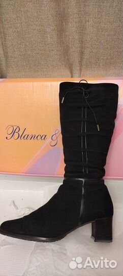 Сапоги зимние женские 41 размер замшевые