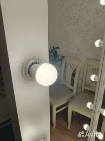 Гримёрные ростовые зеркала с подсветкой