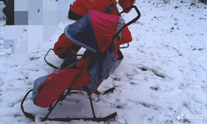 Санки коляска ника 7