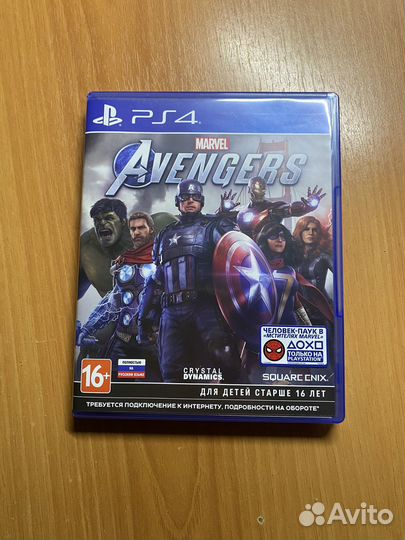 Игра для ps4 marvel avengers