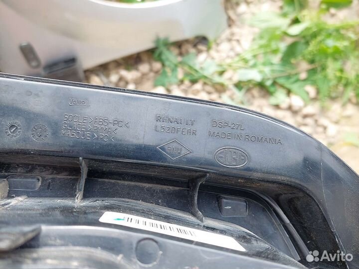 Задний фонарь рено логан 2