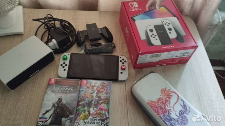 Nintendo switch oled, не заряжается