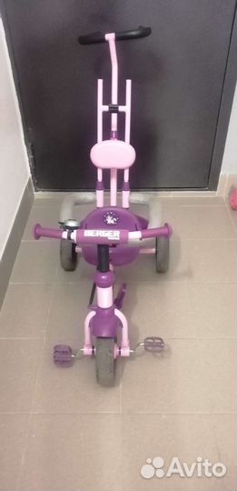 Детский трехколесный велосипед бу