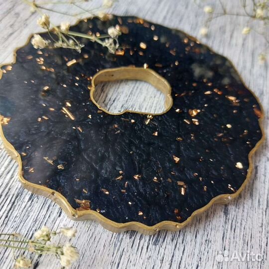 Подстаканники из эпоксидной смолы