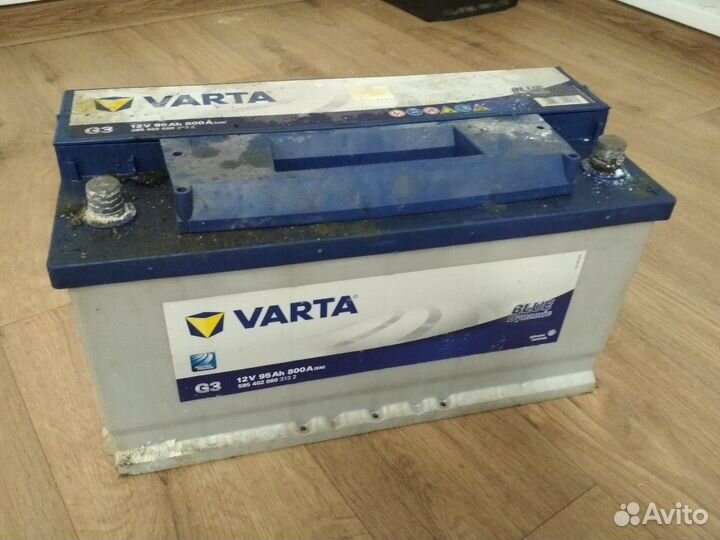 Аккумулятор 95 Ач Варта Б/У