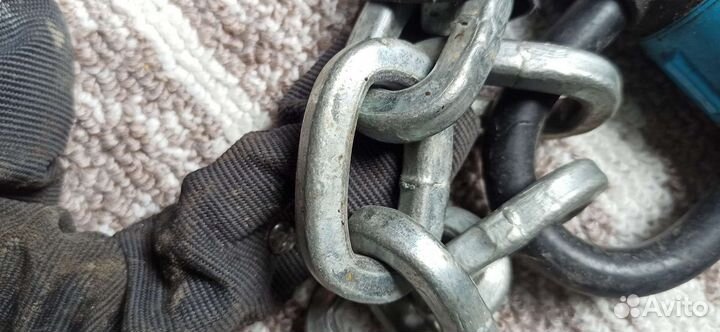 Цепь противоугонная на мотоцикл