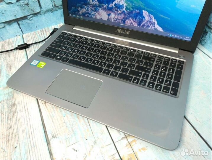 Игровой asus на i5-6200u/ GT 940m/ SSD