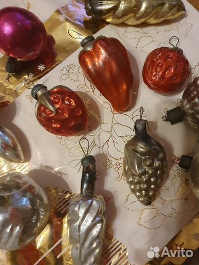 Елочные игрушки СССР