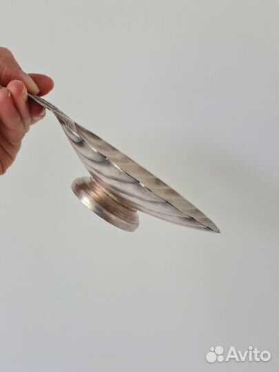 Ракушка икорница Кольчугино мельхиор