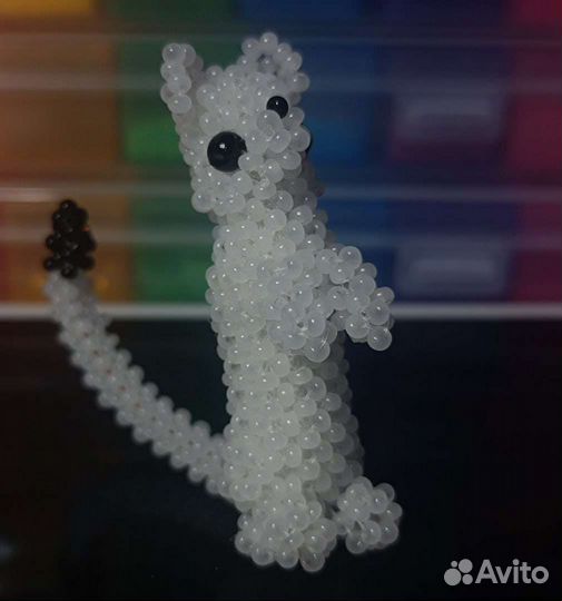 Амигуруми игрушки из бисера, больше в обьявлении