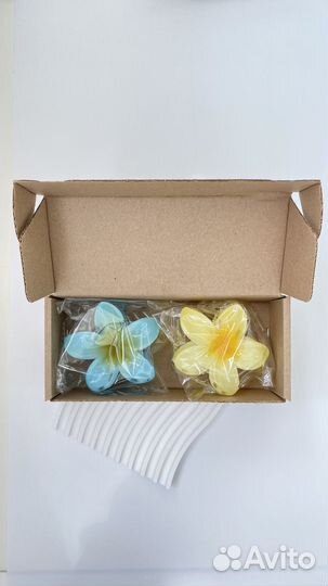 Крабик для волос Гавайский цветок