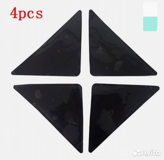 Силиконовые уголки для коврика для дома, ванной