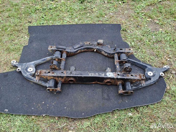 Задняя балка с рычагами мерседес мл w163