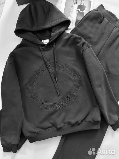 Премиальный костюм Burberry графит