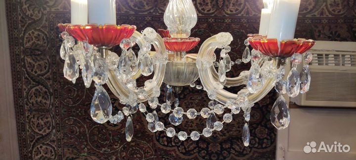 Хрустальная люстра СССР