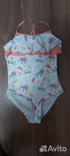 Купальник для девочки слитный
