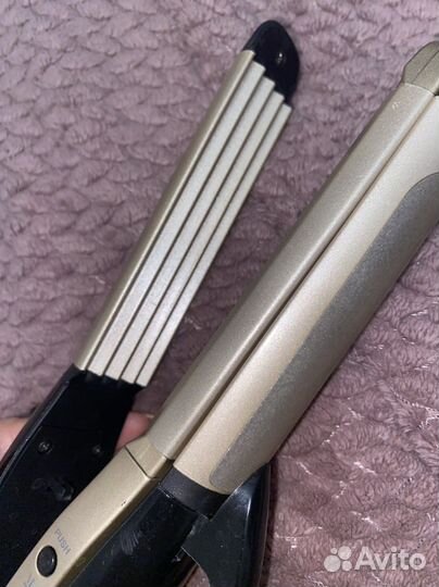 Плойка 3 в 1 тройная для волос