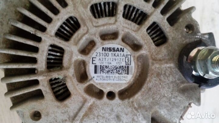 Генератор Nissan Juke 231001KA1A