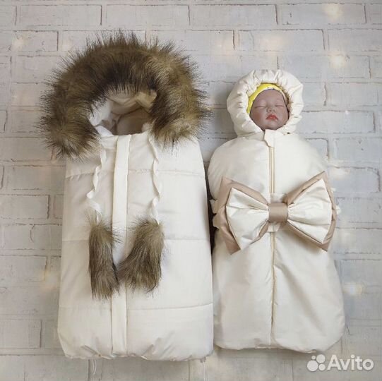 Конверт для новорожденного на выписку и прогулку