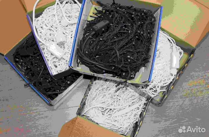 Гирлянда бахрома 25 метров