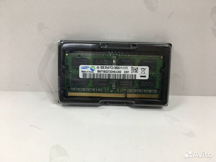 Оперативная память 8Gb DDR3 Samsung для ноутбука