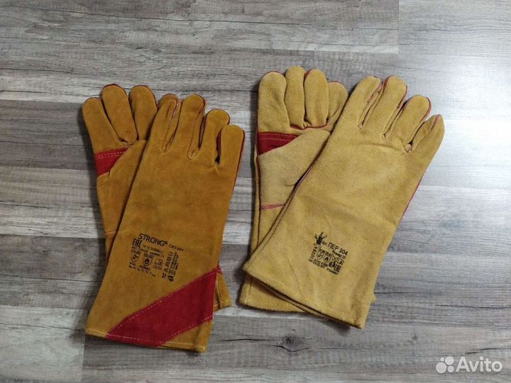 Краги сварочные обычные и утеплённые