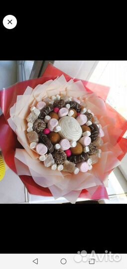 Букеты миксы из зефира