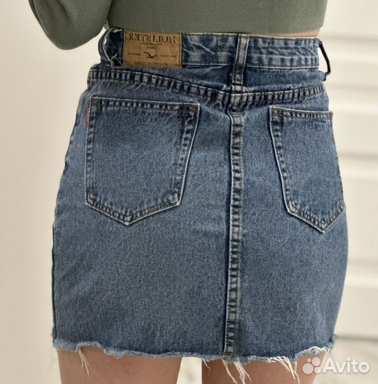 Юбка джинсовая