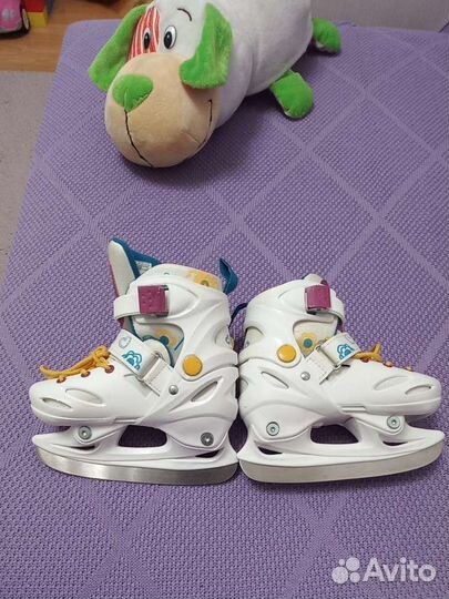 Коньки детские nordway р-р 27-30