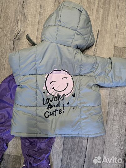 Куртка демисезонная для девочки 116