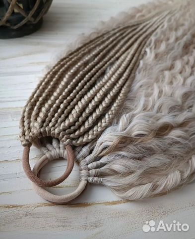 Накладной хвост шиньон