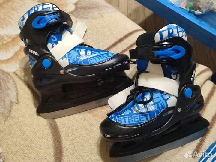 Коньки детские, раздвижные 26-29 размер