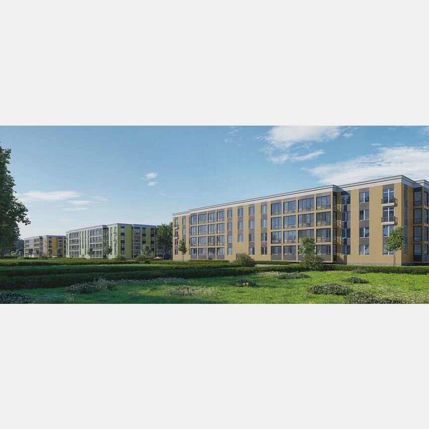 1-к. квартира, 39,9 м², 1/4 эт.