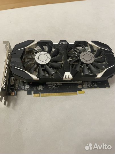 Видеокарта gtx 1050 ti msi