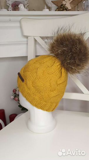 Шапка зимняя женская