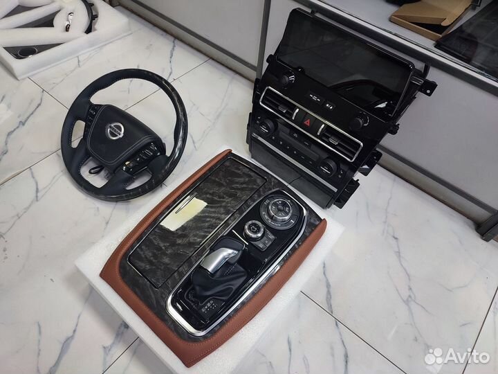 Комплект рестайлинга салона Nissan Patrol Y62