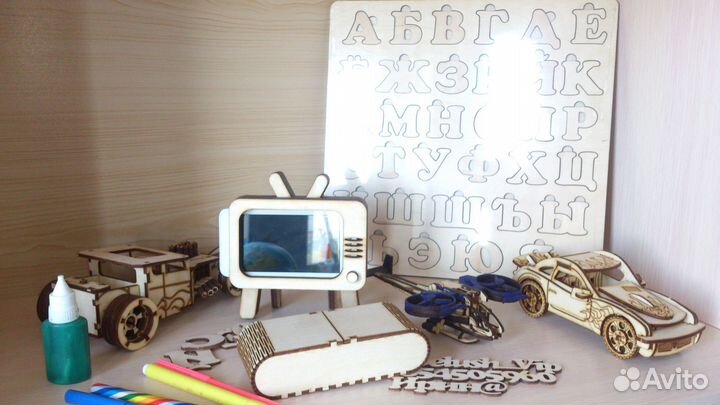 Лазерная резка, гравировка