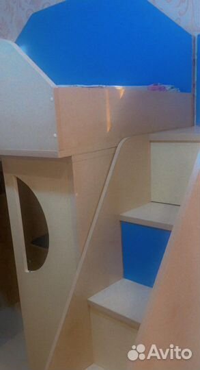 Детская кровать чердак
